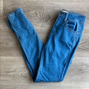 Fashion Nova Vibrant Blue Skinny Jeans